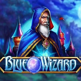 Blue Wizard slot logo by Quickspin at Wintino CasinoBlue Wizard