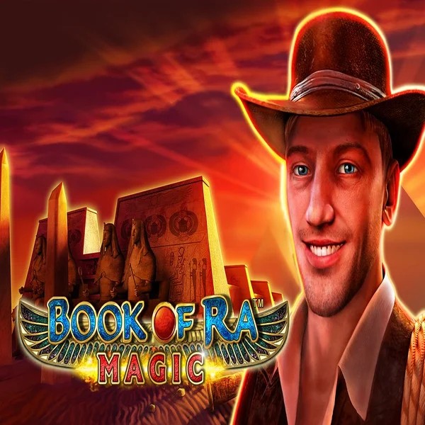 Book of Ra Magic by Greentube, showcased at wintinoo.com – game logo