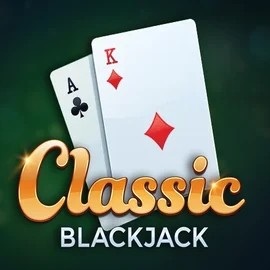 Classic Blackjack slot visual from Red Tiger Gaming available on wintinoo.com