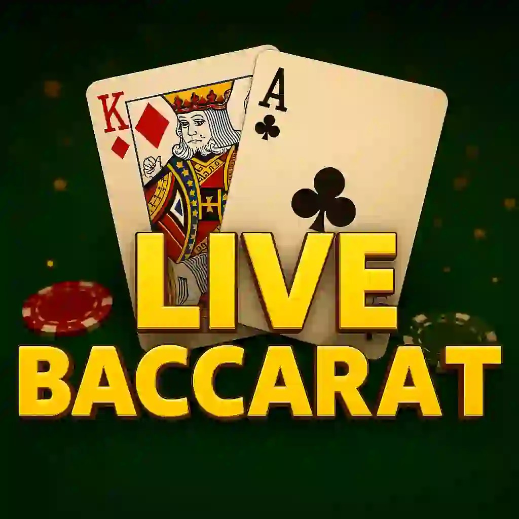 Live Baccarat slot logo by Pragmatic Live at Wintino CasinoLive Baccarat